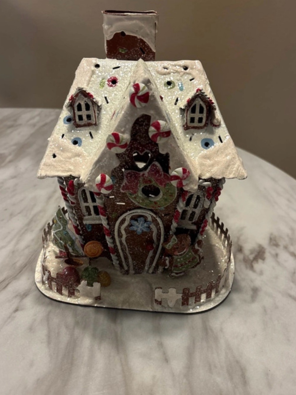 Holiday Gingerbread Tealight Holder